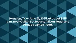 Scott Cavitt Killed in Pedestrian Accident in Houston, TX