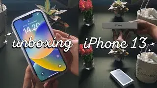 Unboxing iPhone 13 Green 🍏 | Setup + Accessories ✨🤍