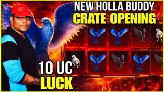 😱 OMG FALCON BUDDY CRATE OPENING | NEW HOLA BUDDY CRATE OPENING | BGMI | PUBG MOBILE