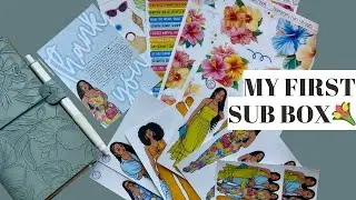 Stick With Catie | April 2025 | Sticker Subscription Box Unboxing
