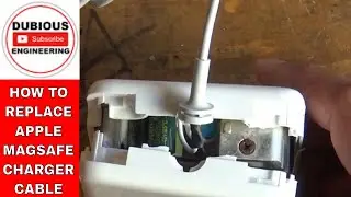 DuB-EnG: Ремонт зарядного устройства MagSafe для Apple Macbook мощностью 85 Вт &mdash; ремонт/замена сломанного кабеля