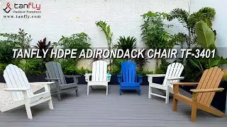 TANFLY HDPE ADIRONDACK CHAIR TF-3401