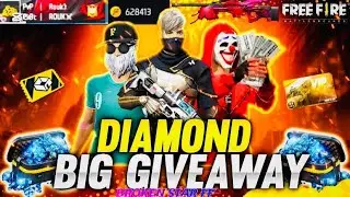 FREE FIRE LIVE 💎GIVEAWAY💎 KEMS GAMER