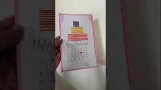 Embroidery on paper || Thread woven cake on paper || #diy #decor #pyar #craftyhome