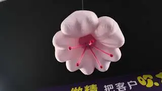 Looks good! Custom Digital Inflatable Flowers for 2025 Parade Decoration