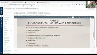GE 103 VCast 17 Module 4 ENV Concepts Cost Benefit