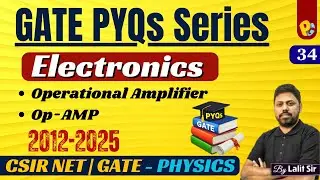 GATE Physics PYQs 2012&ndash;2025 | Electronics | POTENTIALG | Lalit Sir