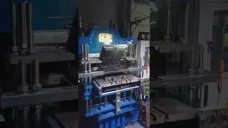 compression molding 4RT #machine #cnc #rubberseals #press #hydraulicpress #business #industrial #hyd