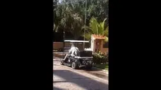 Solution When Golf Cart Breaks Down In Puerto Aventuras Mexico
