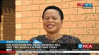 KZN Education MEC promised temporary classrooms for damaged schools