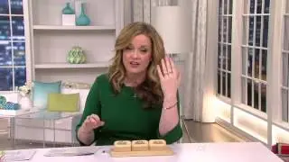 Sapphire Sterling Silver Double Finger Ring 1.15 cttw on QVC