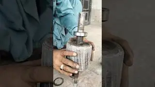 how to press the 6206 bearing of 2hp motor #shorts