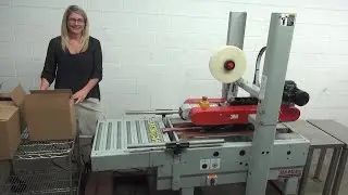 3M Model 700R Semi-Auto Random Top and Bottom Case Taper Demonstration