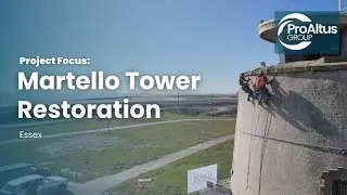 Martello Tower Restoration | Rope Access Conservation on the Essex Coast