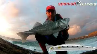 Robalo ao Spinning Junho 2025🇵🇹 Zambujeira do Mar🎣 Spanish Lures ❤️🖤