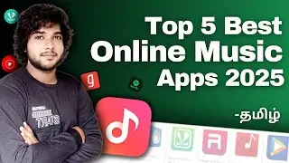 Top 5 Best Online Music apps for Android tamil 🎶/ Online Music apps tamil / Best music apps tamil