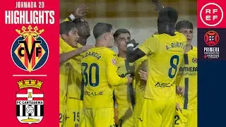 Resumen #PrimeraFederación | Villarreal CF “B” 1-0 FC Cartagena | Jornada 20 | Temporada 2025/2026