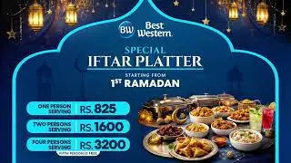 Gather your tribe and have Iftar with the ultimate feast at Best Western Quetta! 🍴