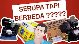 PERBEDAAN POMPA AIR SHIMIZU PS 130 BIT DAN PS 135 E, TERLARIS DAN PALING UMUM‼️- SEMUA BISA