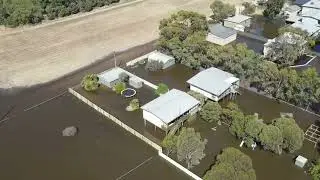 Flooded Hopes And Dreams. Wildens Way Shacks & Long Island Reserve.