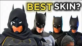 Ranking every FORTNITE BATMAN SKIN..