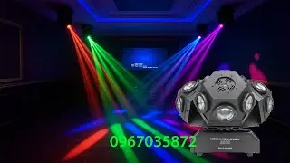 Đ&egrave;n Moving 18 Mắt 3 Đầu D&ograve;ng Cao Cấp T&eacute;t Trước Khi Giao H&agrave;ng