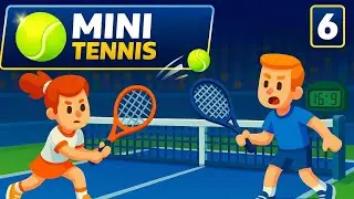 MINI TENNIS | MOBILE GAME | ONLINE GAMES | PART 6 | EASY TOURNAMENT🎾 (NO BRAG)