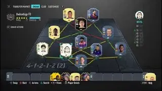 FIFA 20 Claiming Nesta from icon swaps and showing my new team