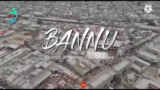 Bannu beautiful view from drone camera