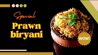 Restaurant Style Prawn Biryani 😋 | Easy & Tasty Recipe