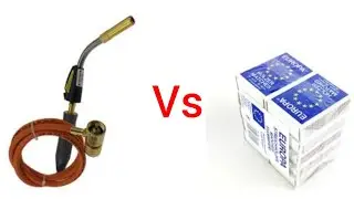 Gas torch vs matches