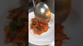 chip's chilli making recipe #food #viral #cooking #recipe #fypシ゚ #forypage