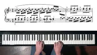 Bach Prelude No.8 from &ldquo;12 Short Preludes&rdquo; for Intermediary Pianists [BWV 927]