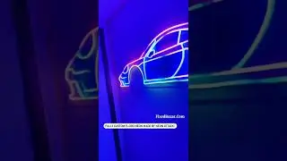 🔥 Lamborghini With Neon Strip Lights &ndash; Night Drive Aesthetic! ✨ FIXED BAZAR #Lamborghini #NeonVibes