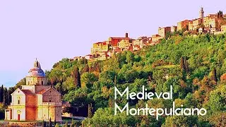 Montepulciano. Hilltop village in Tuscany, Italy