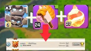 Swag 6 Spell on Rank 2 Player With the New Stick Horse Equipment | Fireball Meteor Golem