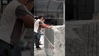 Granite Slab Separation: Precision and Strength