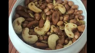 Sunny morning vlog with healthy diet nuts namkeen recipe | Healthy snack recipe #video 