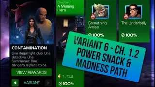 Variant #6 Ch.1.2 - vs Sparky, Hulkbuster, Longshot, Hulk, Killmonger, Angela, Winter Soldier | MCOC