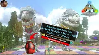 Alpha T-Rex BREEDING!! ARK SURVIVAL EVOLVED MOBILE