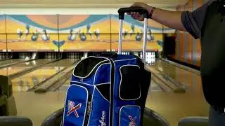Fit Four Bowling Balls in This Roller Bag
