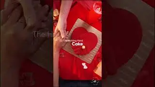 Forever Love - Hands Holding Heart Cake