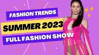 Fashion Trends Summer 2023 / Macrame / VIITTA x MOKOTESHE Fashion Show at London Represents