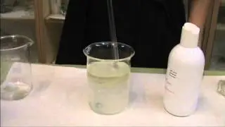 Cosmetolog&iacute;a - Fabricaci&oacute;n de una emulsi&oacute;n