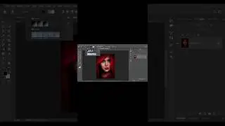 Red Halftone Fashion Effect 😍 | Photoshop Me Trending Pop Art Look #shorts #viral #trending #fashion