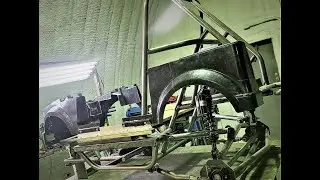 POWER WHEELS GO KART REAR SHOCKS AND REAR TUBE BACKHALF