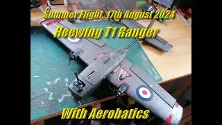 Digital FPV Flight ( HeeWing Ranger T1) With Aerobatics and Music