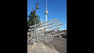 German Work Permit Visa |Germany Work Permit Visa for Pakistani |Germany Work Permit visa for Indian