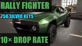 CSR RACING 2 | RALLY FIGHTER | 10 &times; DROP RATE | 750 SILVER KEYS