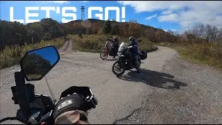 Mic'd up ADV ride in Cherokee National Forest! Which bike takes a dirt nap!